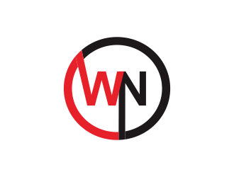 WN Wood/Metal logo design by giphone