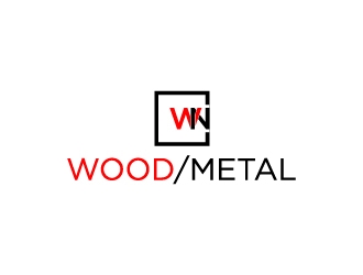 WN Wood/Metal logo design by GRB Studio
