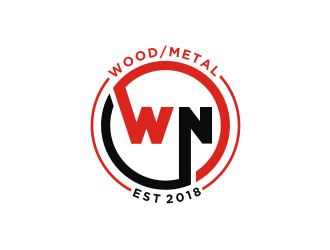 WN Wood/Metal logo design by bricton