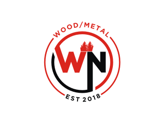 WN Wood/Metal logo design by bricton