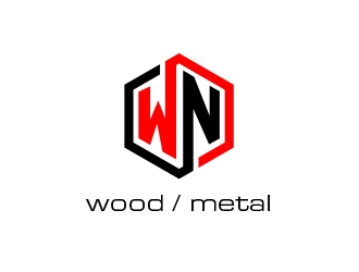 WN Wood/Metal logo design by MarkindDesign