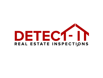 Detect- It Real Estate Inspections logo design by BeDesign