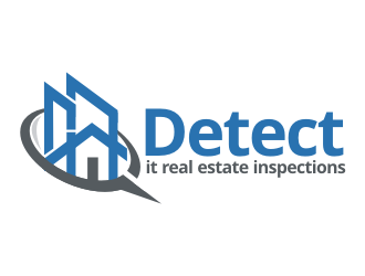 Detect- It Real Estate Inspections logo design by rgb1