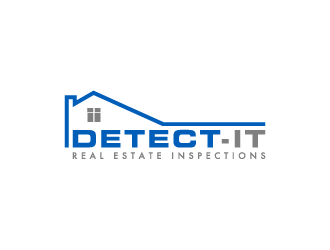 Detect- It Real Estate Inspections logo design by pencilhand