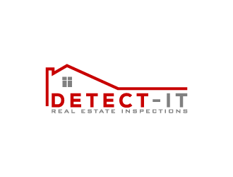 Detect- It Real Estate Inspections logo design by pencilhand