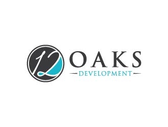 12 Oaks Development logo design by decode
