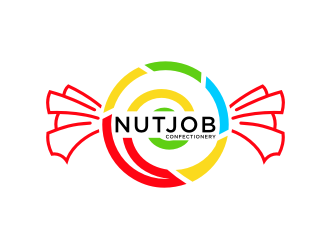 Nutjob Confectionery logo design by johana