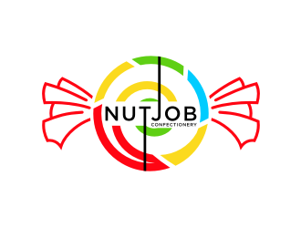 Nutjob Confectionery logo design by johana