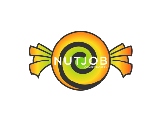 Nutjob Confectionery logo design by johana