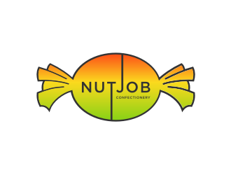 Nutjob Confectionery logo design by johana