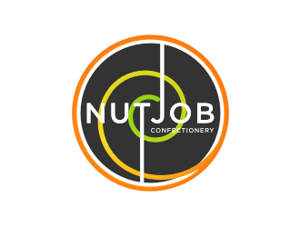 Nutjob Confectionery logo design by johana