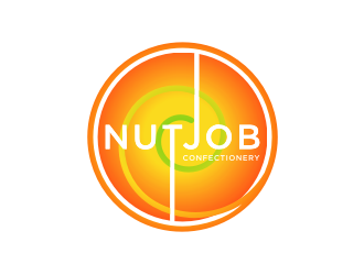 Nutjob Confectionery logo design by johana