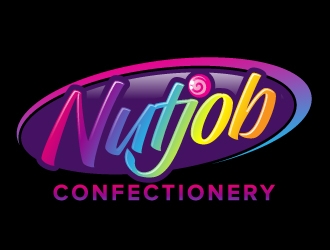 Nutjob Confectionery logo design by jaize