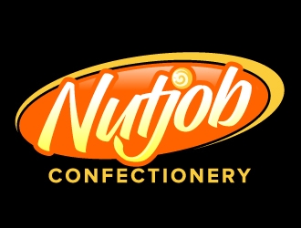 Nutjob Confectionery logo design by jaize