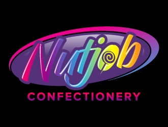 Nutjob Confectionery logo design by jaize