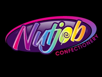 Nutjob Confectionery logo design by jaize