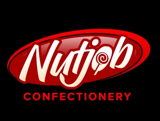 Nutjob Confectionery logo design by jaize