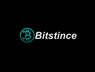 Bitstince logo design by kanal