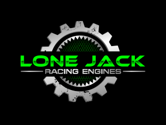 Lone Jack Racing Engines  logo design by kopipanas