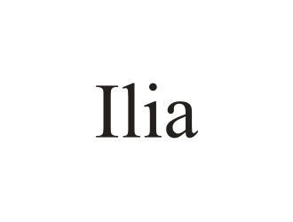 Ilia logo design by logitec
