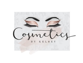 Cosmetics By kelsey logo design by REDCROW