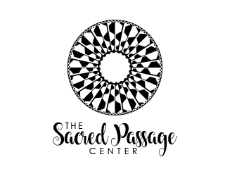 The Sacred Passage Center logo design by MarkindDesign