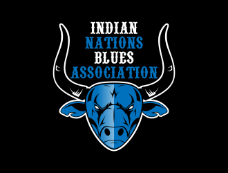 Indian Nations Blues Association  logo design by Kruger