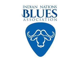 Indian Nations Blues Association  logo design by LogoInvent