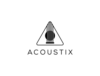 Acoustix logo design by senandung