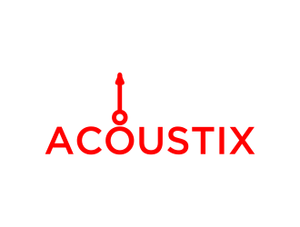 Acoustix logo design by deddy