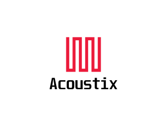Acoustix logo design by bluepinkpanther_