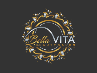 Bella Vita Beauty Salon logo design by bricton