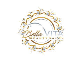 Bella Vita Beauty Salon logo design by bricton