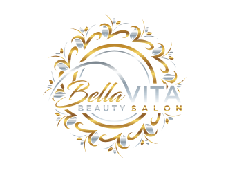 Bella Vita Beauty Salon logo design by bricton