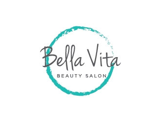 Bella Vita Beauty Salon logo design by onep
