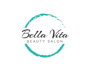 Bella Vita Beauty Salon logo design by onep