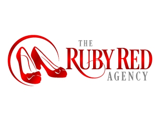 The Ruby Red Agency logo design by jaize