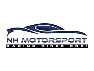 NH Motorsport logo design by bcendet
