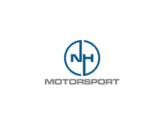 NH Motorsport logo design by EkoBooM