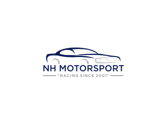 NH Motorsport logo design by aflah