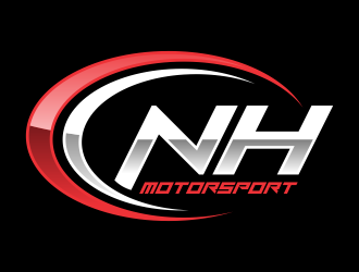 NH Motorsport logo design by AisRafa