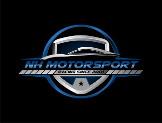 NH Motorsport logo design by Republik