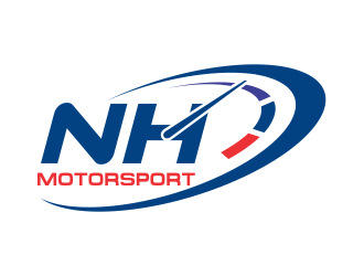 NH Motorsport logo design by AisRafa