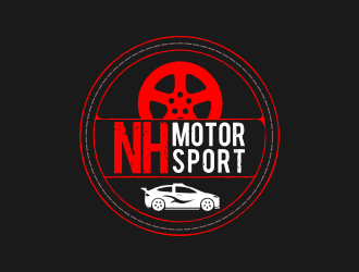 NH Motorsport logo design by shoplogo
