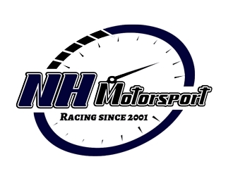 NH Motorsport logo design by bougalla005