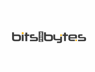 BITS FROM BYTES logo design by kimora