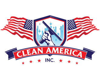 CleanAmerica Inc. logo design by scriotx