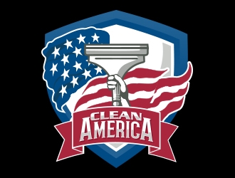 CleanAmerica Inc. logo design by MarkindDesign