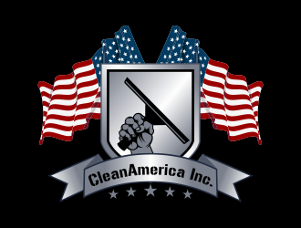 CleanAmerica Inc. logo design by Kruger