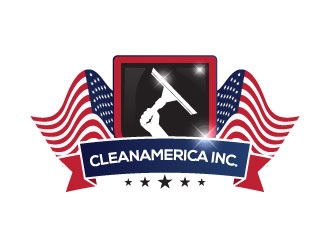 CleanAmerica Inc. logo design by Bunny_designs